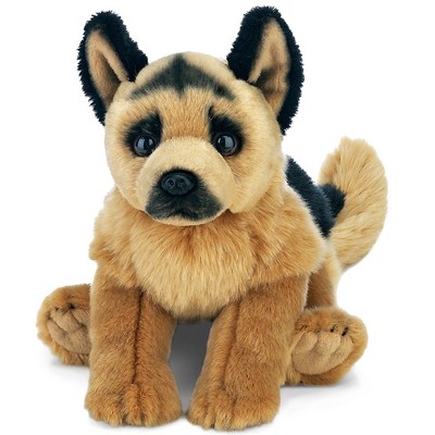 Bearington Chief The German Shepherd Stuffed Animal, 13 Inch Stuffed Dog, For Ages 3-14