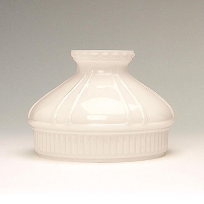 Aladdin Glass Oil Lamp Shade, 10 inch Base Fits Aladdin Non-Electric Fuel Lamps