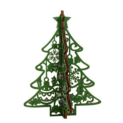 Ganz 6.75 In Laser Cut Christmas Trees Small Christmas , Folds Flat (1PC)