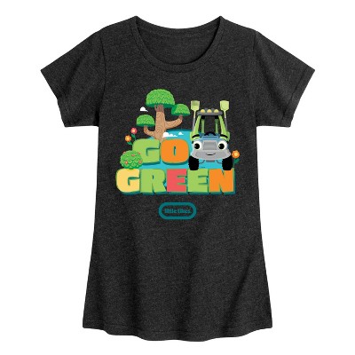 Girls' - Little Tikes - Go Green Fitted Short Sleeve Graphic T-Shirt