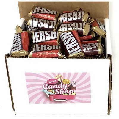 Hershey Special Dark Chocolate Mini Candy Bars in Box (Individually Wrapped)