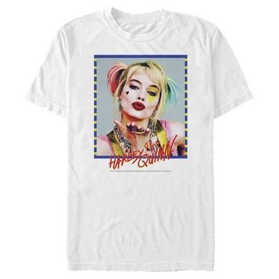 Men's Birds of Prey Harley Quinn Blowing Kiss T-Shirt