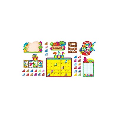 Trend Enterprises 17 1/2" x 23" Calendar Bulletin Board Set Dino-Mite Pals T-8370