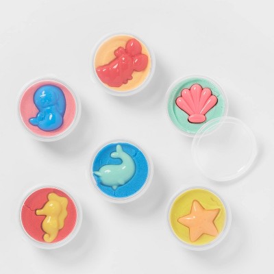 6ct Character Play Sand Party Favors - Spritz™: Kids Party Favor Toys, Multi-Colored, Ages 4+, Dollar Section