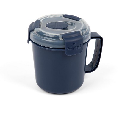 Progressive Snap-Lock Soup To Go Microwave Soup Cup, Assorted Colors