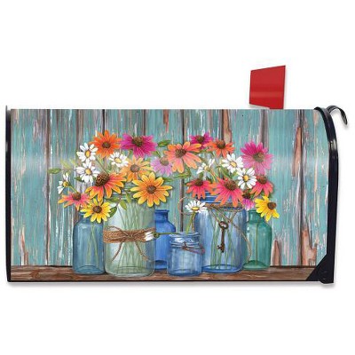 Briarwood Lane Mailbox Cover  - Oversized - Farm Fresh Flowers Spring Large / Oversized For Spring Mailbox Cover