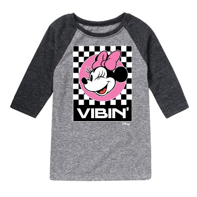 Boys' - Disney - Minnie Mouse Raglan Graphic T-Shirt