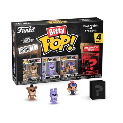 Funko Bitty POP! Five Nights at Freddy's 4-Pack – Freddy, Bonnie, Balloon Boy & Mystery Mini Figure