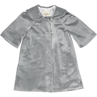 Girl's Jane Velvet Coat - VIGNETTE