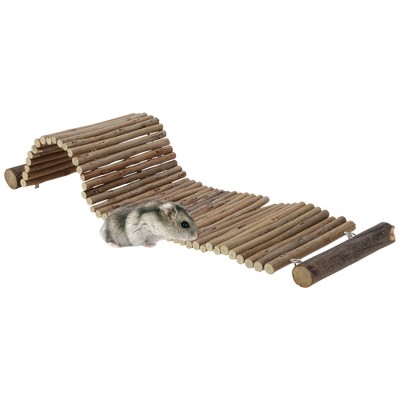 Unique Bargains Wooden Hamster Enclosure Wood Color 1 Pc