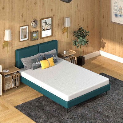 BestMassage 5 Inch Mattress Bamboo Charcoal Memory Foam Mattress Medium Firm Mattress CertiPUR-US Certified