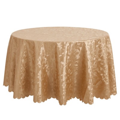 Unique Bargains Round PVC Wrinkle-Resistant Washable Suitable Restaurant Table Cover 1 Pc