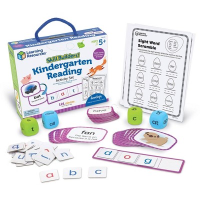 Learning Resources Skill Builders! Kindergarten Reading: Educational Focus on Reading & Writing for Kids