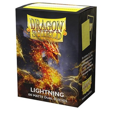 Dragon Shield Dual Matte Lightning Standard Size 100 ct Card Sleeves Individual Pack