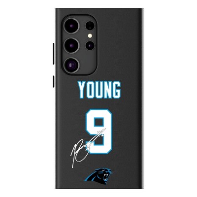 Keyscaper NFL Carolina Panthers Players Game Tactic MagSafe Compatible Cell Phone Case for Samsung Galaxy