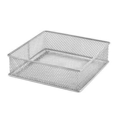 YBM Home Silver Mesh Drawer and Desk Organizer Tray