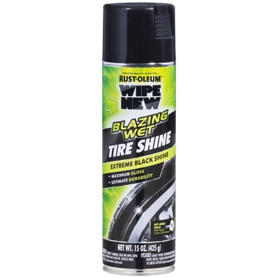 Rust-Oleum 15oz Wipe New Blazing Wet Tire Shine
