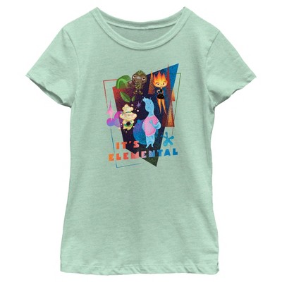 Girl's Elemental Distressed Characters It's Elemental T-Shirt