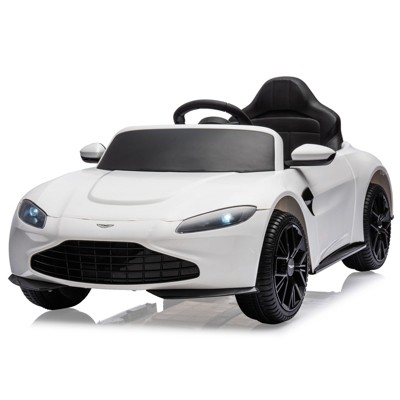 12V  Kids Ride On Car with Remote Control, Battery Powered Sports Car for Toddler, Electric Ride On Vehicle with MP3 Player, LED Light