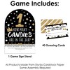 Big Dot of Happiness 1st Birthday Little Mr. Onederful - How Many Candies Boy First Birthday Party Game - 1 Stand and 40 Cards - Candy Guessing Game - 3 of 4