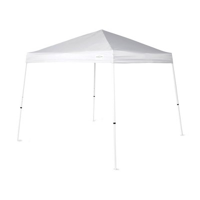 Caravan Canopy V Series Outdoor Shade Instant Canopy Kit with Steel Frame and 150D Polyester Canopy Top, White