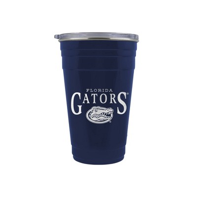 NCAA Florida Gators Tailgater Tumbler - 22oz: Stainless Steel, Acrylic Lid