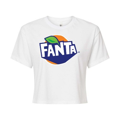 Women's - Coca-Cola - Fanta Costume Cropped Graphic T-Shirt