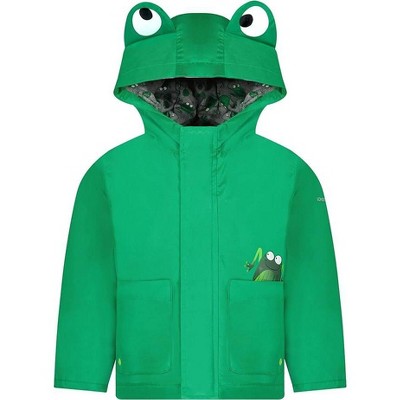 LONDON FOG Baby/Toddler Boys' Little Animal Jersey Lined Rainslicker Jacket