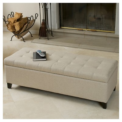Mission Storage Ottoman - Christopher Knight Home