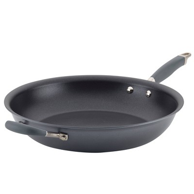 Anolon Advanced Home 14.5" Fry Pan with Helper Handle Moonstone