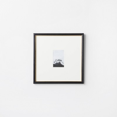 Gallery Wall Frame Black/Brass - Threshold™ designed with Studio McGee