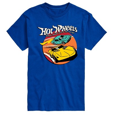 Men's - Hot Wheels - Fastest Metal Cars Short Sleeve Graphic T-Shirt
