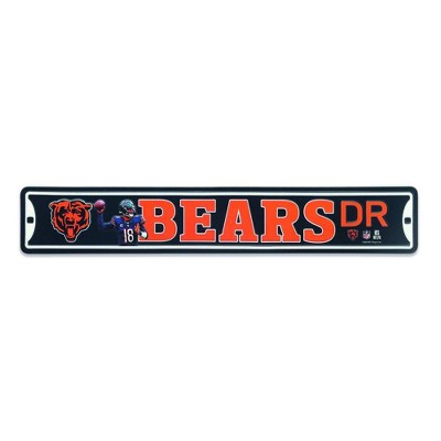 NFL Chicago Bears Metal Wall Sign