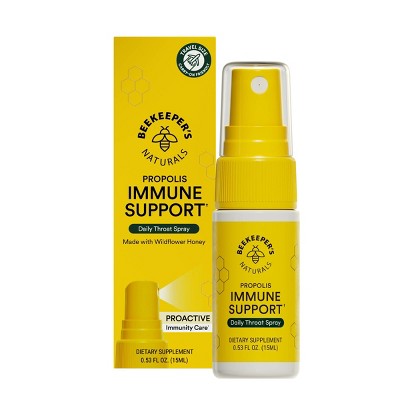 Beekeeper's Naturals Immune Support Throat Spray - Propolis - 15ml