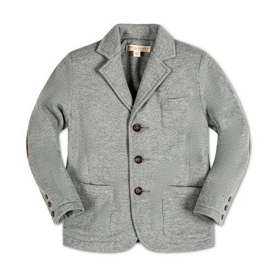Hope & Henry Boys' Fleece Suit Blazer, Infant
