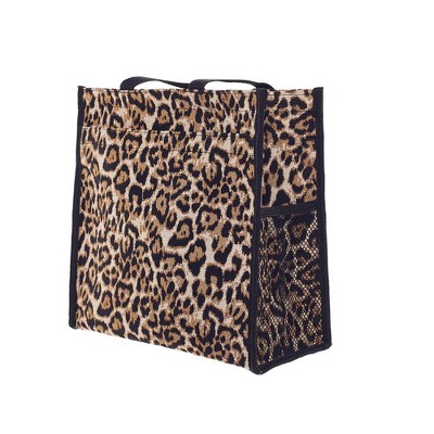 Signare USA Leopard Animal Design Shopper Bag