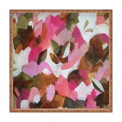 Laura Fedorowicz The Color of my Soul Square Bamboo Tray - Deny Designs