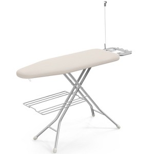 Yaheetech Foldable Height-adjustable Ironing Board with 4-layer Pad, Cord Holder, Clothes Rack for Laundry - 1 of 4