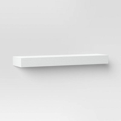 24" Floating Wood Shelf - Threshold™