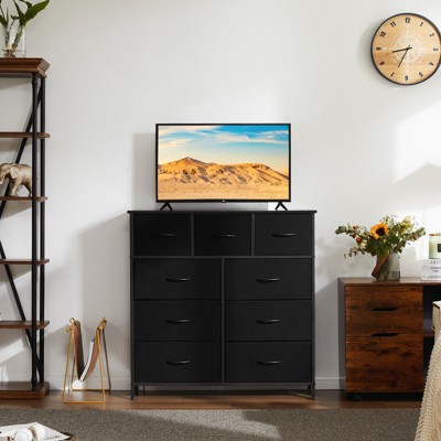 MAYEERTY Fabric Dresser  Storage and Organization, Chest of Dresser