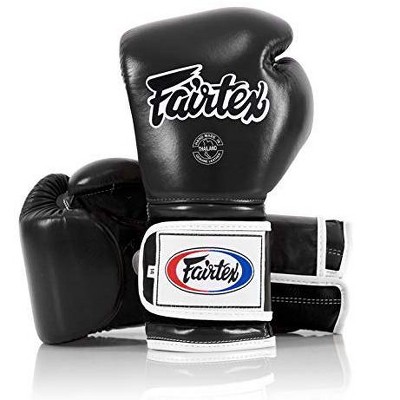 Fairtex BGV9 Mexican Style Black White Muay Thai Boxing Glove - Heavy Hitter