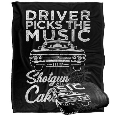 Supernatural Driver Picks Music Officially Licensed Silky Touch Super Soft Throw Blanket 50" x 60"