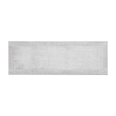 MAYEERTY 24"x72" Oversized Modern Everyday Gray Polyester Tufted Bath Rug 1pcs