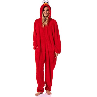Sesame Street Union Suit Character Hooded Costume Kigurumi Pajama