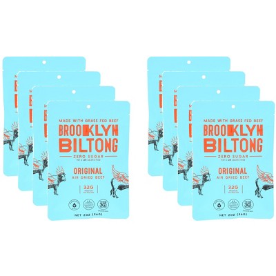 Brooklyn Biltong Jerky Original - Case of 8 - 2oz