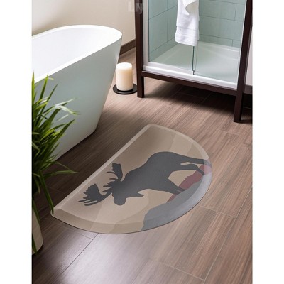 Unique Loom Comfort Mat Collection - Moose
