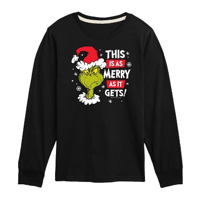 Boys' - Dr. Seuss -  Long Sleeve Graphic T-Shirt