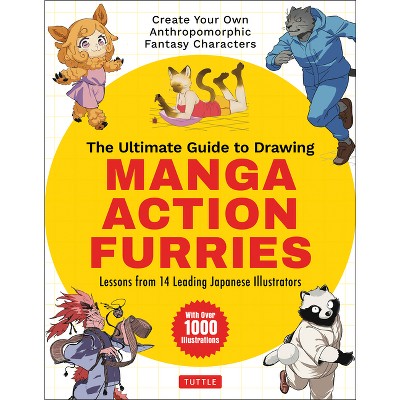 The Ultimate Guide to Drawing Manga Action Furries - by  Genkosha Studio & Hitsujirobo (Paperback)