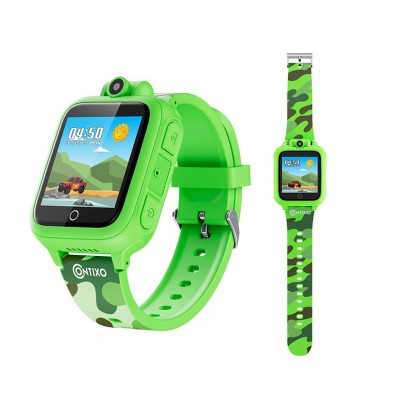 Contixo Kids Smart Watch, Camera, HD Touch Screen, 16 Educational Games, Music, Video & Audio, Ages 3-12, Boys & Girls Smartwatch Toys