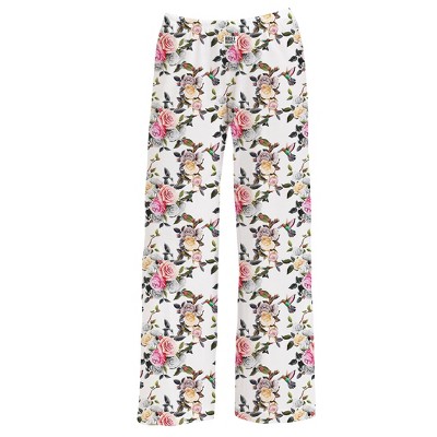 Collections Etc Hummingbird Pattern Lounge Pants
